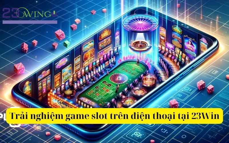 Trải nghiệm game slot trên điện thoại tại 23Win